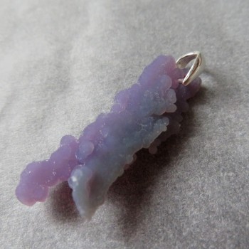 Třpytivý Grape Chalcedon přívěsek č. M07