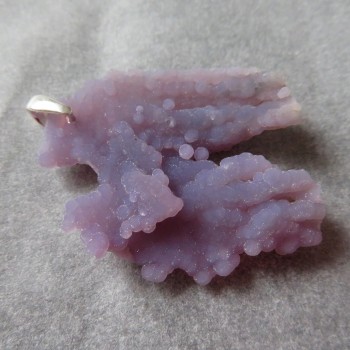 Třpytivý Grape Chalcedon přívěsek č. M08