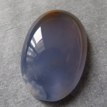 Modrý chalcedon, kabošon č.A1