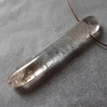 Dvoubarevný topaz - vrtaný č.4