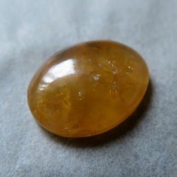 Oranžový granát hessonit, Tanzánie, kabošon 4
