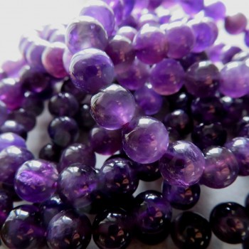 Deep Amethyst - bead 10mm (1 pc)