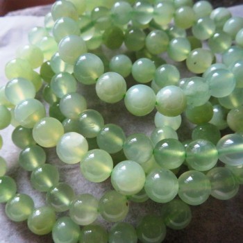 Jadeite serpentinite - bead 8 mm (5 pcs)