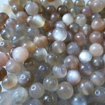 Moka Moonstone, bead 6mm (5pcs)