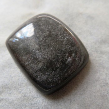 Stříbrný obsidián, Mexico, kabošon č.1