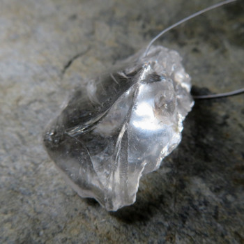 AA crystal - raw, drilled No.13