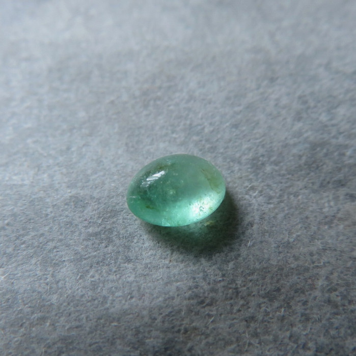 Emerald Zambia, Cabochon No.1