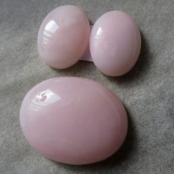 Růžový opál Peru, souprava č.6