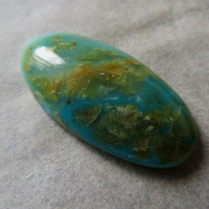 Modro zelený opál Peru  č.5