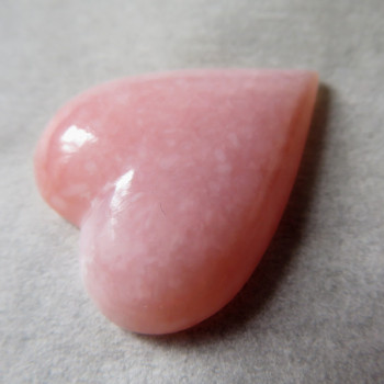 Růžový opál Peru, srdíčko č.8