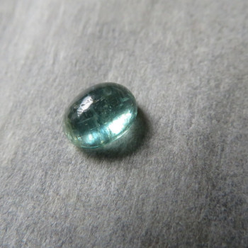 Emerald of Zambia, cabochon no.06