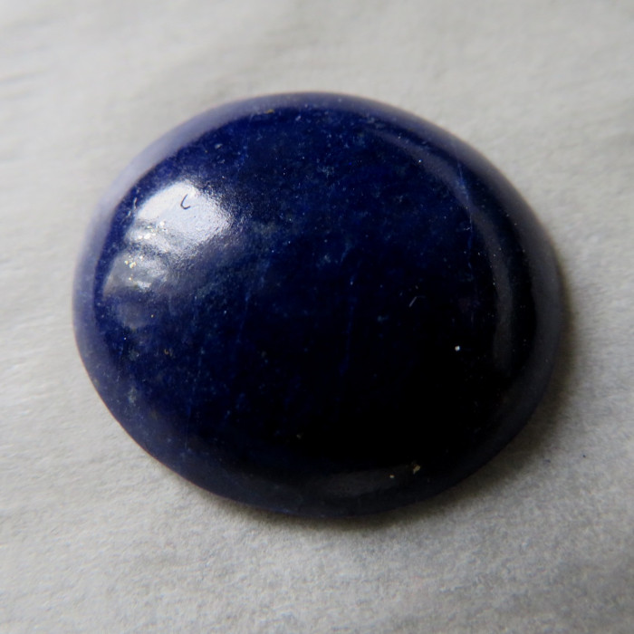 Lapis lazuli tmavý, kabošon č.1