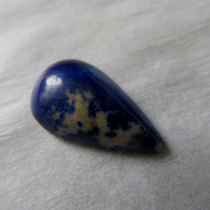 Dark lapis lazuli, cabochon no. 18