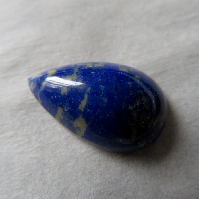 Dark lapis lazuli, cabochon no. 19