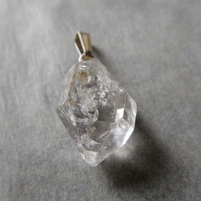 Pakistani Herkimer crystal, pendant no.06