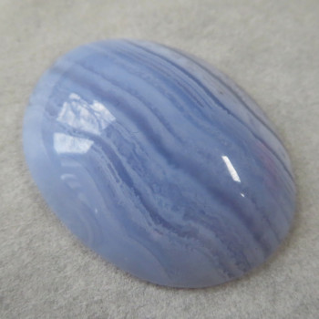 Modrý chalcedon, kabošon č.1