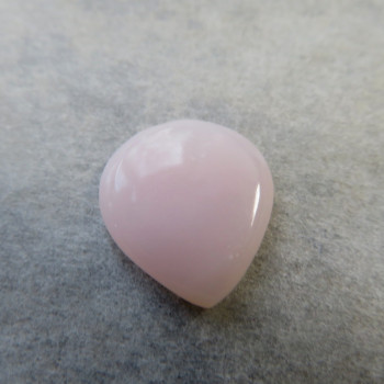 Růžový opál Peru, kabošon č.6