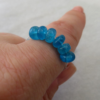 AA Apatit rondelka, 6x3mm (1 Ks)
