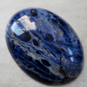 Sodalite Namibia, XXXL cabochon No. B3