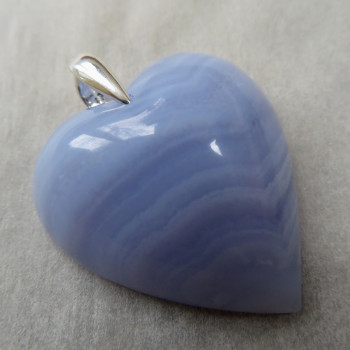 Modrý chalcedon, přívěsek č.H2
