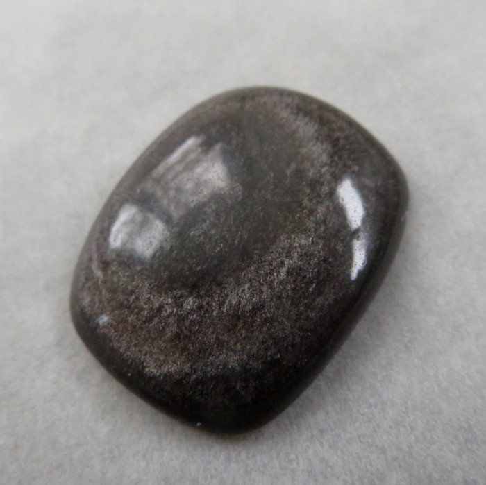 Stříbrný obsidián, Mexico, kabošon č.5