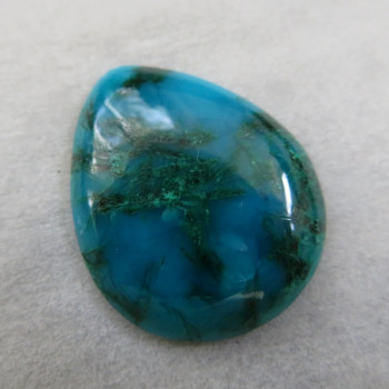 Gem silica,  Peru, Top barva, kabošon č.3