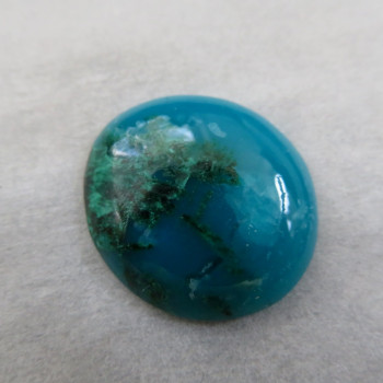 Gem silica,  Peru, Top barva, kabošon č.6
