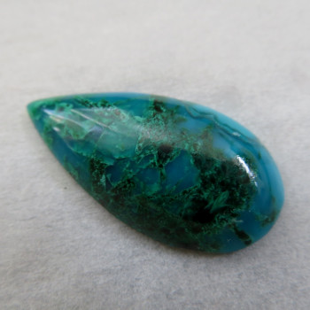 Gem silica,  Peru, Top barva, kabošon č.10