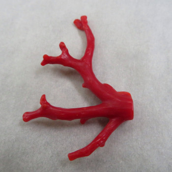 Real red coral Spain, twig K8