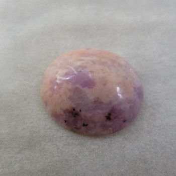 Lepidolite, Brazil, cabochon no.7