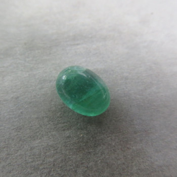 Zambia emerald, cabochon no. S3