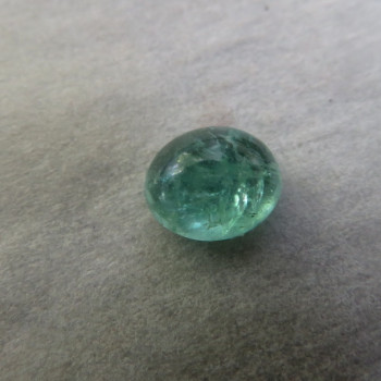 Zambia emerald, cabochon no. S13