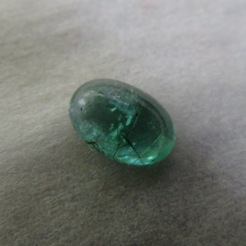 Zambia emerald, cabochon no. S19