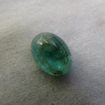 Zambia emerald, cabochon no. S20