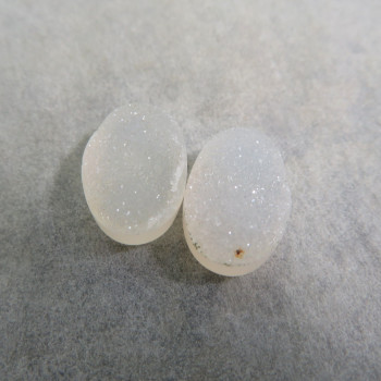 Sparkling chalcedony, pair no.7
