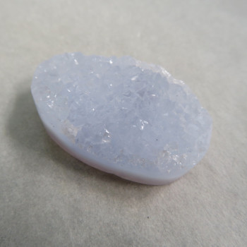 Modrý chalcedon, natur kabošon  č.15