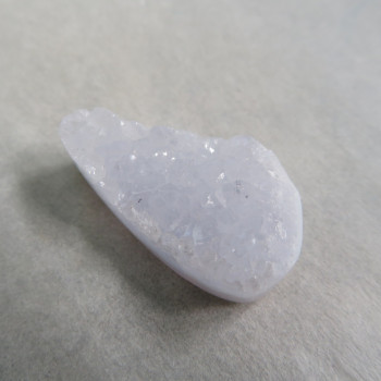 Modrý chalcedon, natur kabošon  č.20
