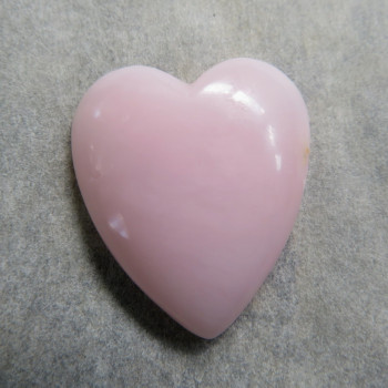 Růžový opál Peru, srdíčko č.1