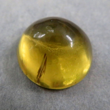 Heliodor, Russia, cabochon #02