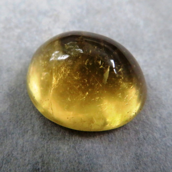 Heliodor, Russia, cabochon #04