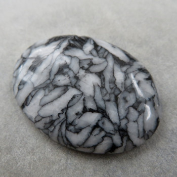 Krystalický magnezit-Pinolit, Rakousko,kabošon č.4