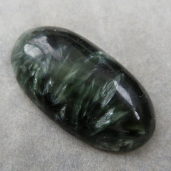 Seraphinite, cabochon no. 9