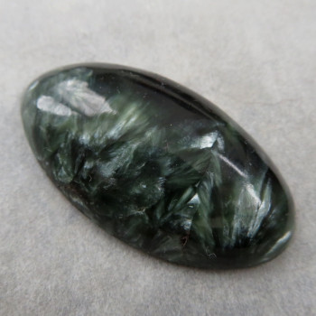 Seraphinite, cabochon no. 11