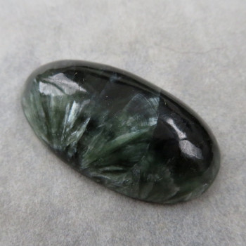 Seraphinite, cabochon no. 12