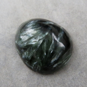 Seraphinite, cabochon no. 13