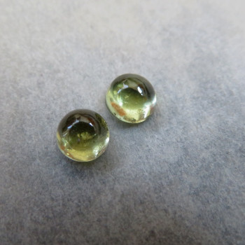 Tourmaline-verdelite 4mm, pair no.18