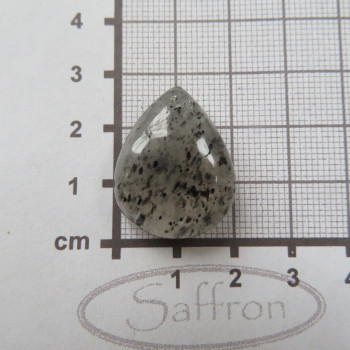 crystal with biotite