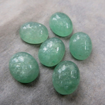 Sparkling aventurine, oval 11x9mm; 1pc 