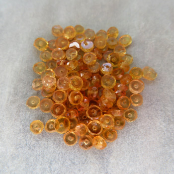 Imperial topaz, rondelka 3x1,5mm (1ks)