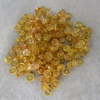 Imperial topaz žlutý, rondelka 3x1,5mm (1ks)